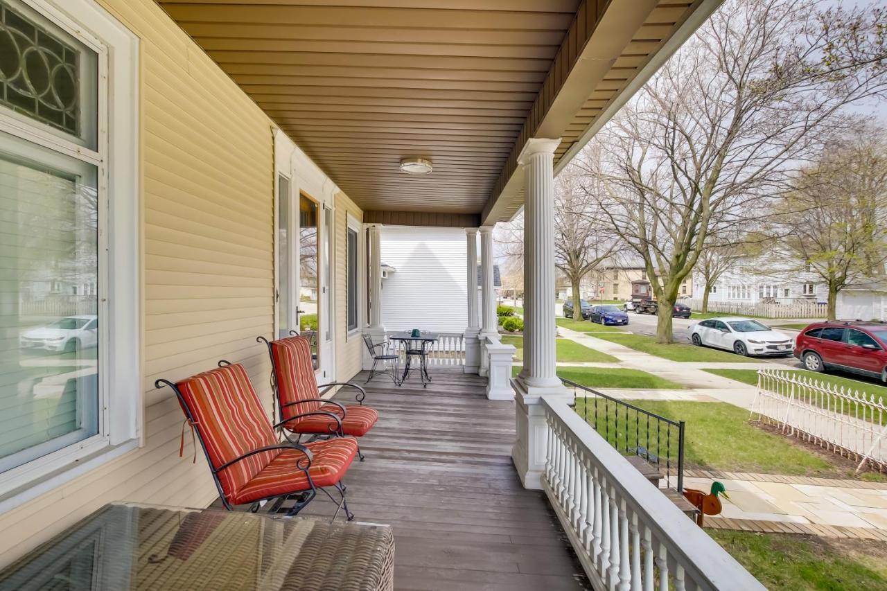 Updated Sheboygan Home With Porch Less Than 1 Mi To Beach Kültér fotó